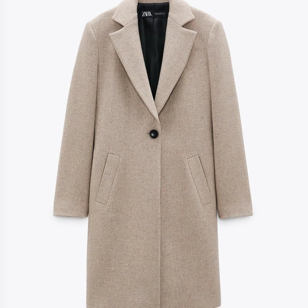 ZARA WOOL BLEND COAT